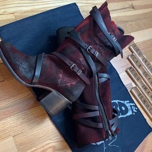 Freebird Colin burgundy